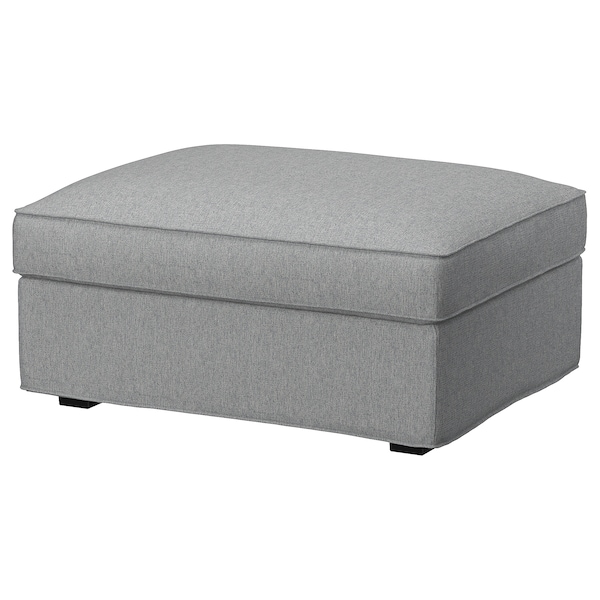 IKEA KIVIK ottoman with storage Tibbleby Beige / Gray, Ikea Ireland | 8462BDTGO