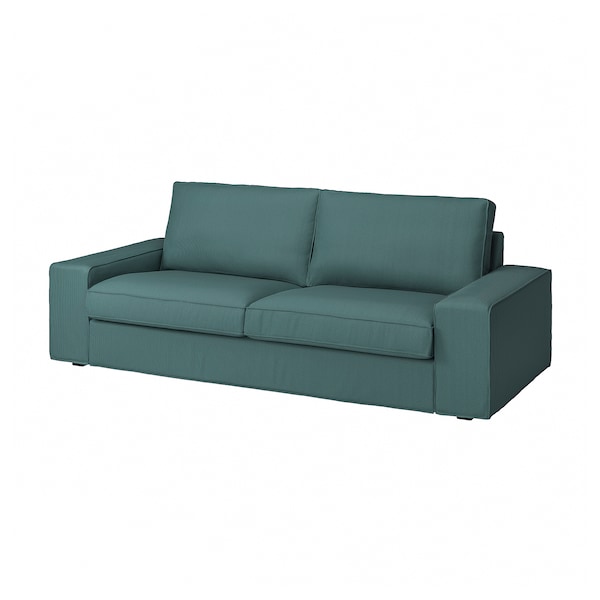 IKEA KIVIK sofa cover Kelinge Gray / Turquoise, Ikea Ireland | 0836JNVWY