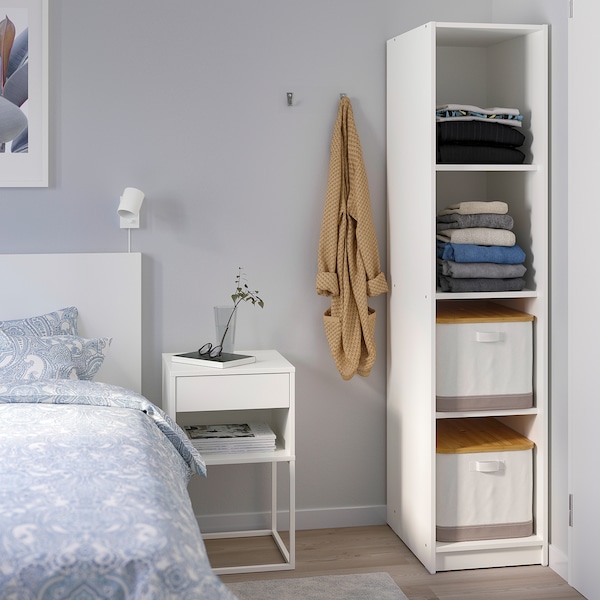 IKEA KLEPPSTAD open wardrobe, white, 15 1/2x69 1/4 in, Ikea Ireland | 6239AWZYJ