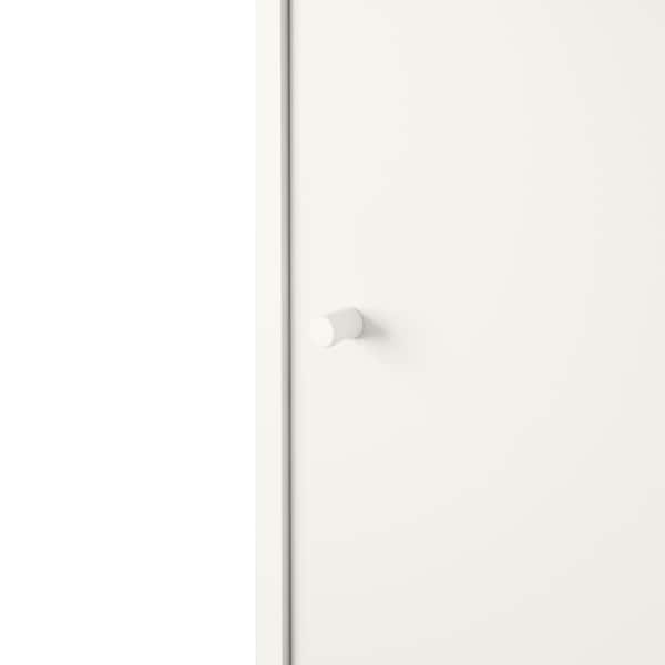 IKEA KLEPPSTAD wardrobe with sliding doors, white, 46 1/8x69 1/4 in, Ikea Ireland | 0349CXQDM