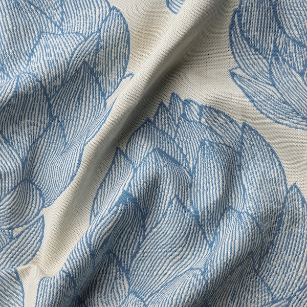 IKEA KÅLFJÄRIL apron, patterned blue/light beige, 26x33 in, Ikea Ireland | 5341BXSHU