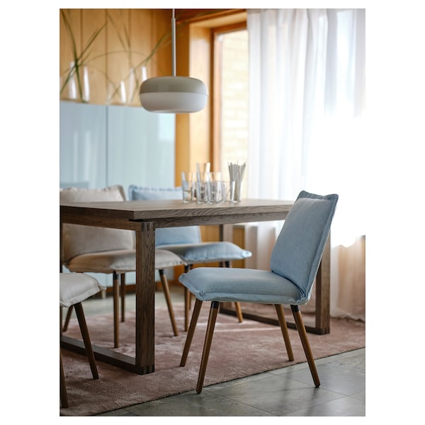 IKEA KLINTEN chair Brown / Kilanda Pale Blue, Ikea Ireland | 2684RKTZF