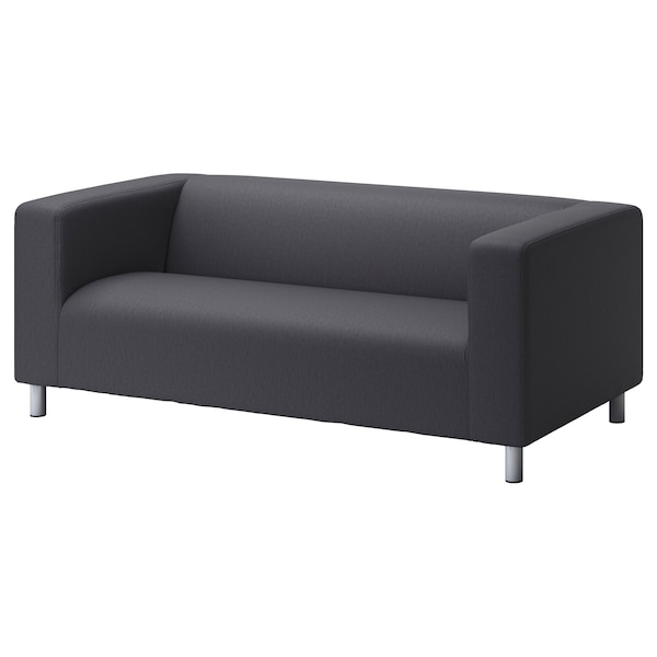IKEA KLIPPAN Cover for loveseat Vissle Gray, Ikea Ireland | 4231YFGHW