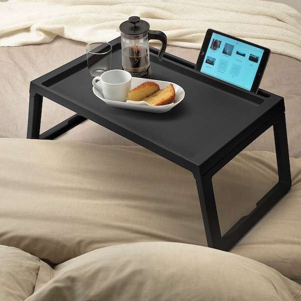 IKEA KLIPSK bed tray Black, Ikea Ireland | 8912RISJV