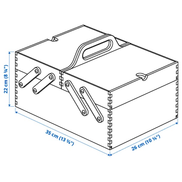 IKEA KLÄMMEMACKA desk organizer, natural plywood, 13 ¾x8 ¾ in, Ikea Ireland | 3628QMHJR