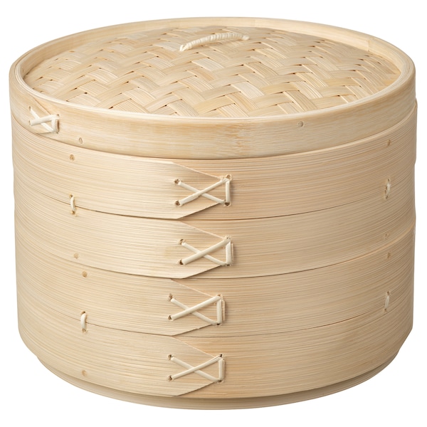 IKEA KLOCKREN steamer, bamboo, 5 qt, Ikea Ireland | 2835DVTLP
