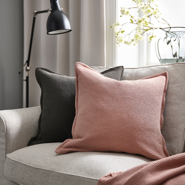 IKEA KLOTSTARR throw, pale pink, 51x67 in, Ikea Ireland | 4198ERXAG