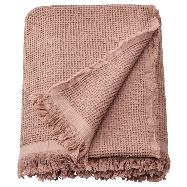 IKEA KLOTSTARR throw, pale pink, 51x67 in, Ikea Ireland | 4198ERXAG