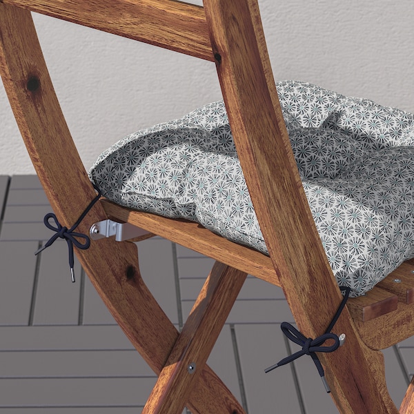 IKEA KLÖSAN chair pad, outdoor, blue, 14 1/8x12 5/8 in, Ikea Ireland | 8234ZAGMT
