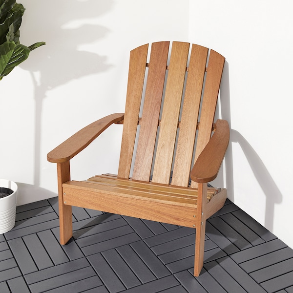 IKEA KLÖVEN Deck chair, outdoor Light Brown, Ikea Ireland | 3107LZTHF