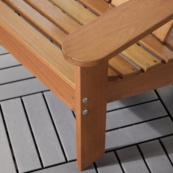 IKEA KLÖVEN Deck chair, outdoor Light Brown, Ikea Ireland | 3107LZTHF