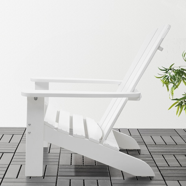 IKEA KLÖVEN Deck chair, outdoor White, Ikea Ireland | 0236RTYIE
