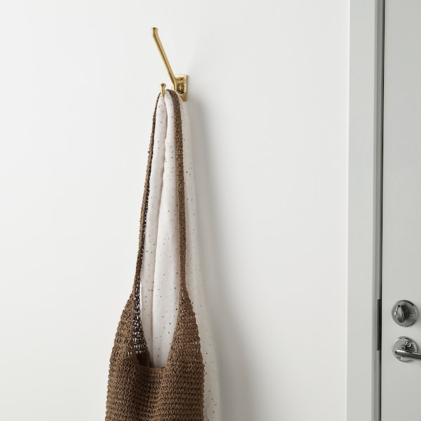 IKEA KÄMPIG hook, brass color, Ikea Ireland | 3095SMOUH