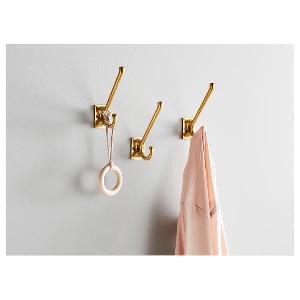 IKEA KÄMPIG hook, brass color, Ikea Ireland | 3095SMOUH