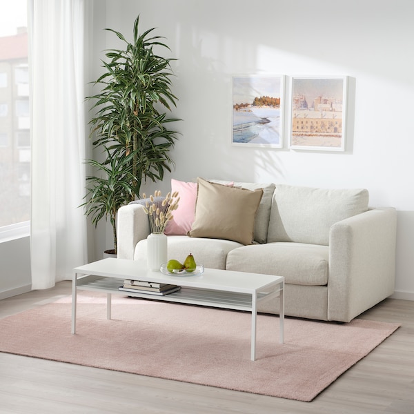 IKEA KNARDRUP rug, low pile, 5'3 inx7'7 in Pale Pink, Ikea Ireland | 9136JKCIL