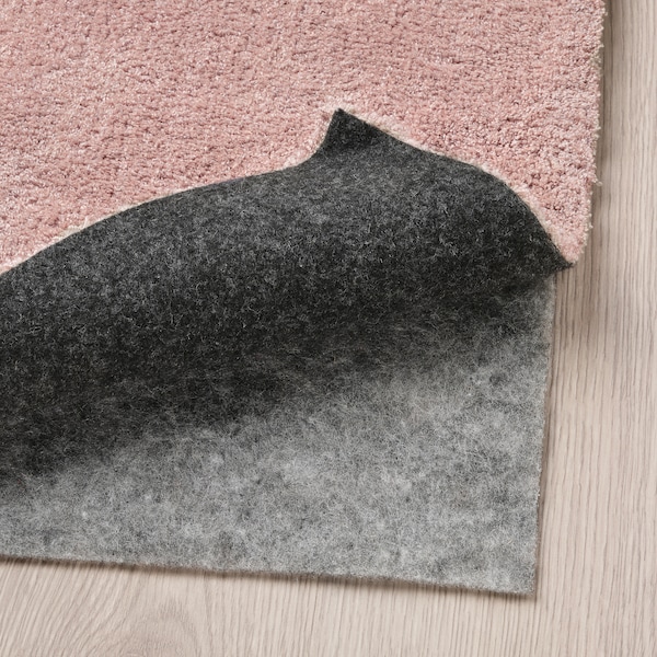 IKEA KNARDRUP rug, low pile, 5'3 inx7'7 in Pale Pink, Ikea Ireland | 9136JKCIL