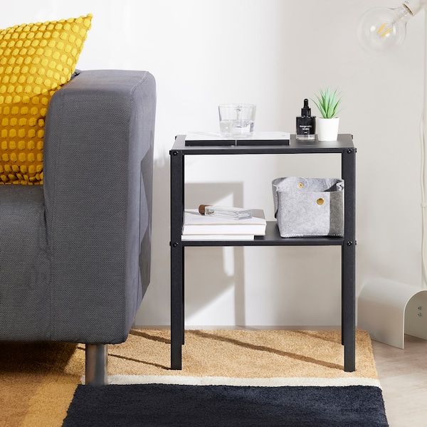 IKEA KNARREVIK nightstand, 16 1/2x13 1/4 in Black, Ikea Ireland | 4901PLIDO