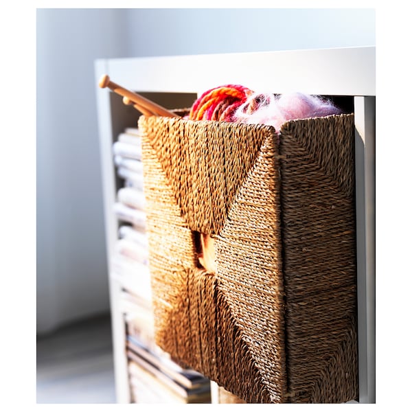 IKEA KNIPSA basket, seagrass, 12 ½x13x12 ½ in, Ikea Ireland | 1823MWQLH