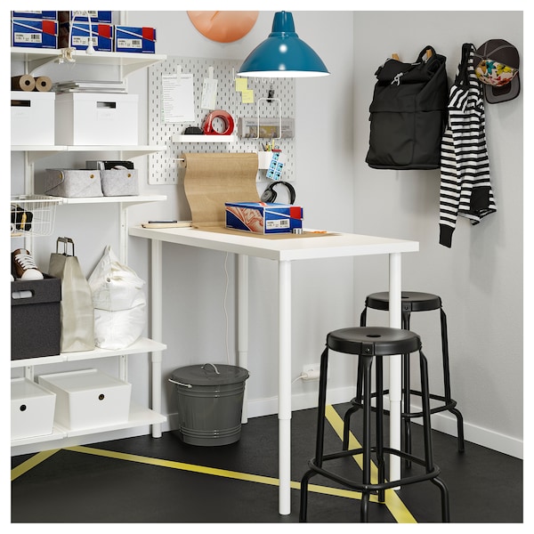 IKEA KNODD Bin with lid, gray, Height: 12 ½ in Diameter: 13 ½ in, Ikea Ireland | 2315ULXNC