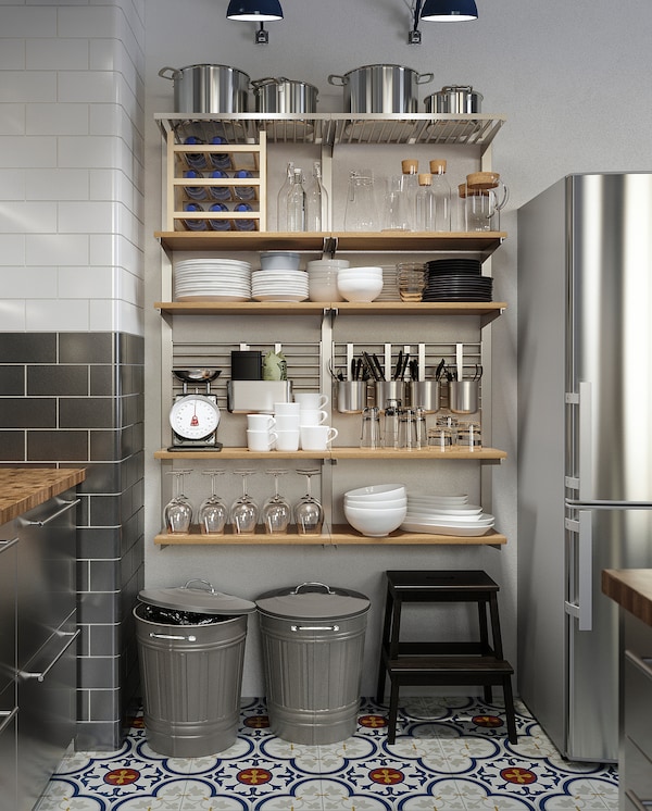 IKEA KNODD bin with lid, gray, 11 gallon, Ikea Ireland | 6940LMANE