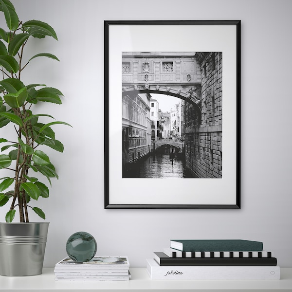 IKEA KNOPPÄNG frame, 19 ¾x27 ½ in Black, Ikea Ireland | 0685DZCOU