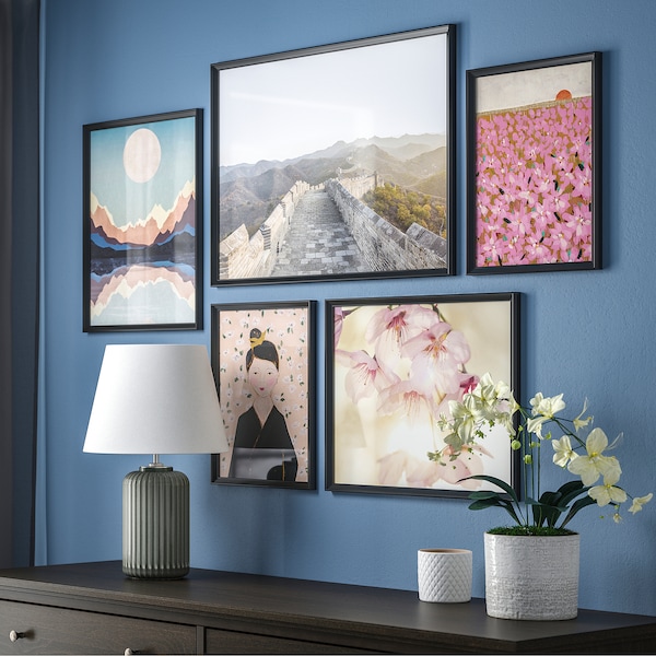 IKEA KNOPPÄNG frame, 19 ¾x27 ½ in Black, Ikea Ireland | 0685DZCOU