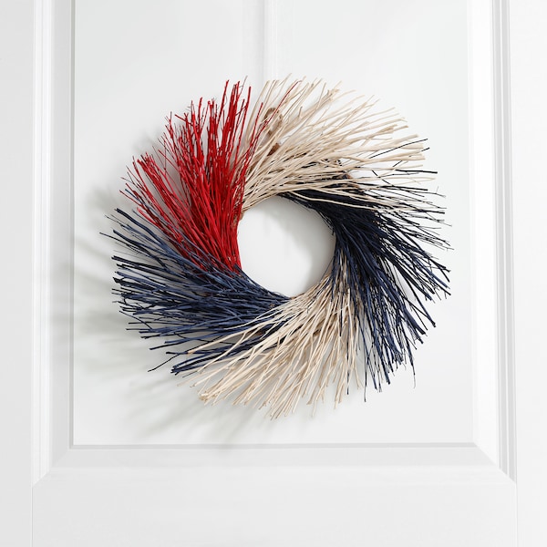 IKEA KNORRALG wreath, red/white/blue, 15 ¾ in, Ikea Ireland | 4713VOJYK
