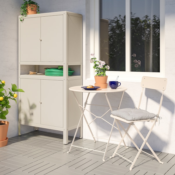 IKEA KOLBJÖRN cabinet, indoor/outdoor, beige, 31 1/2x63 3/8 in, Ikea Ireland | 0248AQJCO
