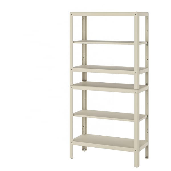 IKEA KOLBJÖRN shelf unit, indoor/outdoor, 31 1/2x13 3/4x63 3/4 in, Ikea Ireland | 8149UMLNX