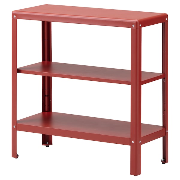 IKEA KOLBJÖRN shelf unit, indoor/outdoor, brown-red, 31 1/2x31 7/8 in, Ikea Ireland | 4952NQDVM