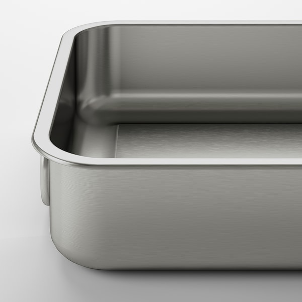 IKEA KONCIS roasting pan, stainless steel, 10 ¼x7 ¾ in, Ikea Ireland | 8076SXBKC