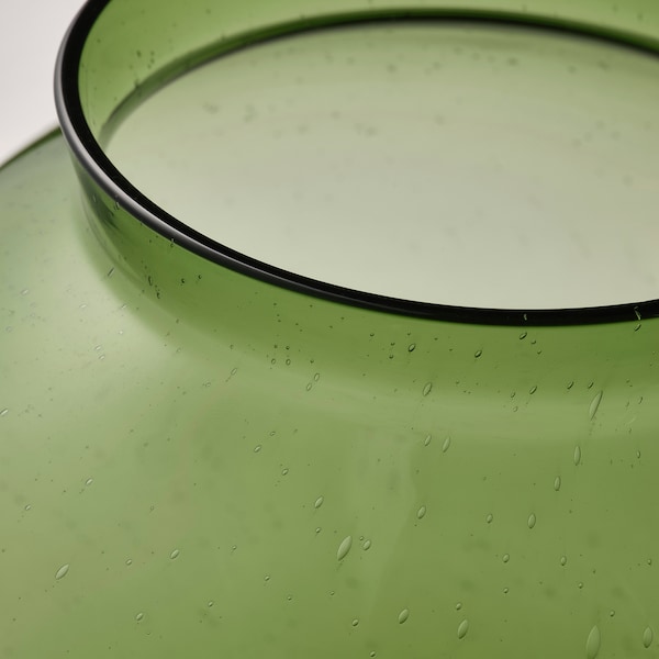 IKEA KONSTFULL vase, green, 7 ½ in, Ikea Ireland | 1923HNYTD