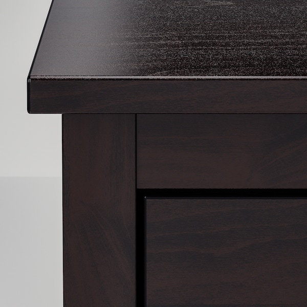 IKEA KOPPANG 3-drawer chest, 35 3/8x32 5/8 in Black / Brown, Ikea Ireland | 5980NDAHL