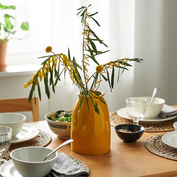 IKEA KOPPARBJÖRK vase, bright yellow, 8 ¼ in, Ikea Ireland | 3241CBPFW