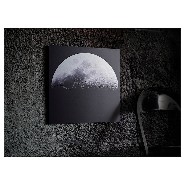 IKEA KOPPARFALL picture, Moonscape, 19 ¼x19 ¼ in, Ikea Ireland | 5037QBVEO