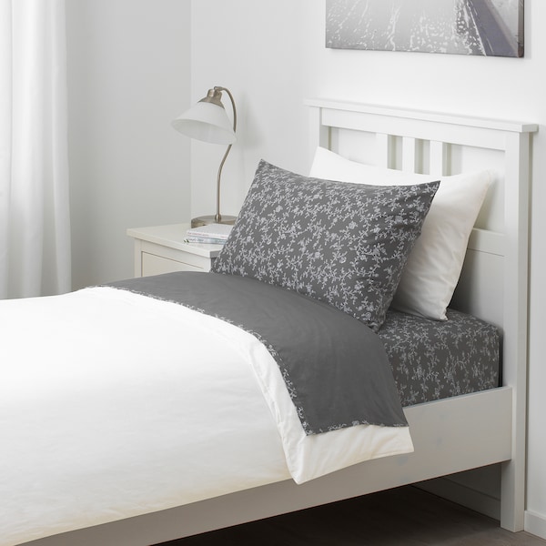 IKEA KOPPARRANKA sheet set, Queen Floral Patterned, Ikea Ireland | 6284COVUH