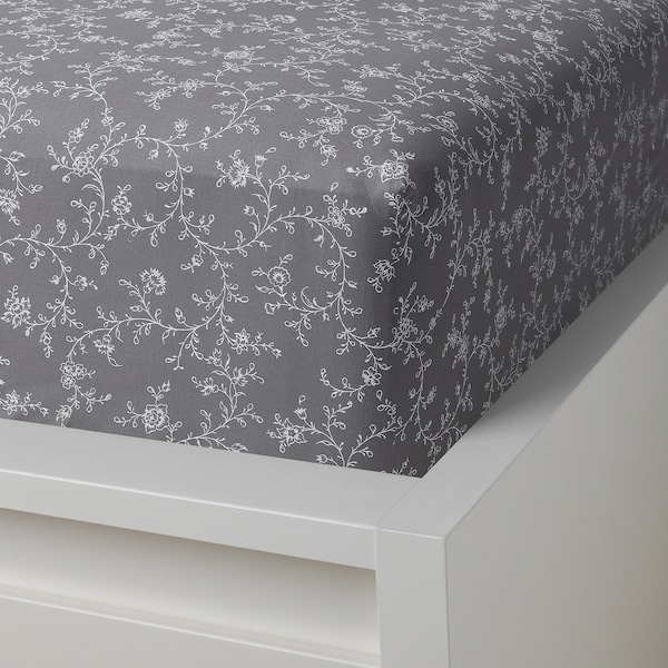 IKEA KOPPARRANKA sheet set, floral patterned, Full, Ikea Ireland | 1423RPALZ