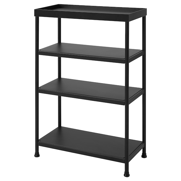 IKEA KORNSJÖ Shelf unit, black, Ikea Ireland | 7034IDHUN