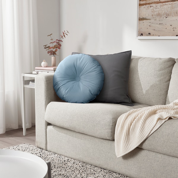 IKEA KRANSBORRE cushion, 16 in Dark Blue, Ikea Ireland | 2518OJWKQ