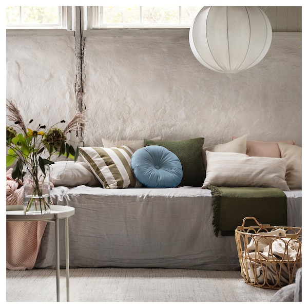 IKEA KRANSBORRE cushion, 16 in Dark Blue, Ikea Ireland | 2518OJWKQ