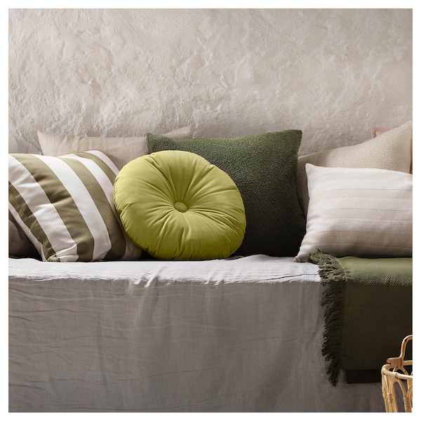 IKEA KRANSBORRE cushion, 16 in Light Green, Ikea Ireland | 5721NWCDF