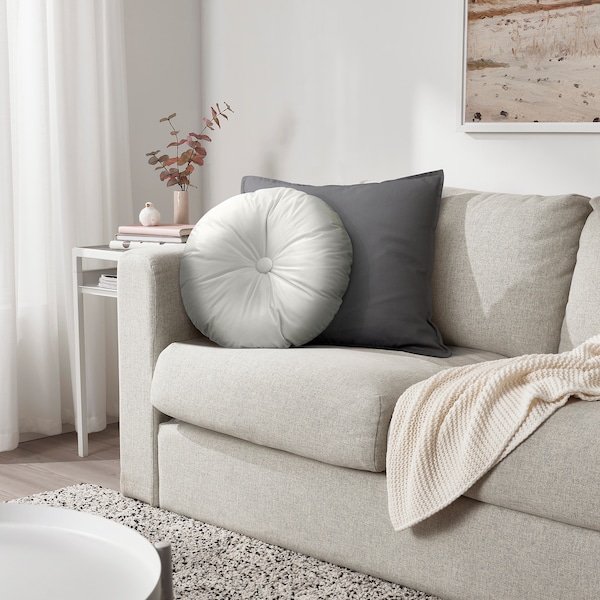 IKEA KRANSBORRE cushion, 16 in White, Ikea Ireland | 2169YJSRW