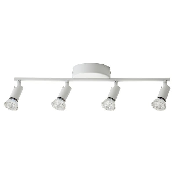 IKEA KRUSNATE ceiling light with 4 spotlights, white, Ikea Ireland | 1694ADZHC