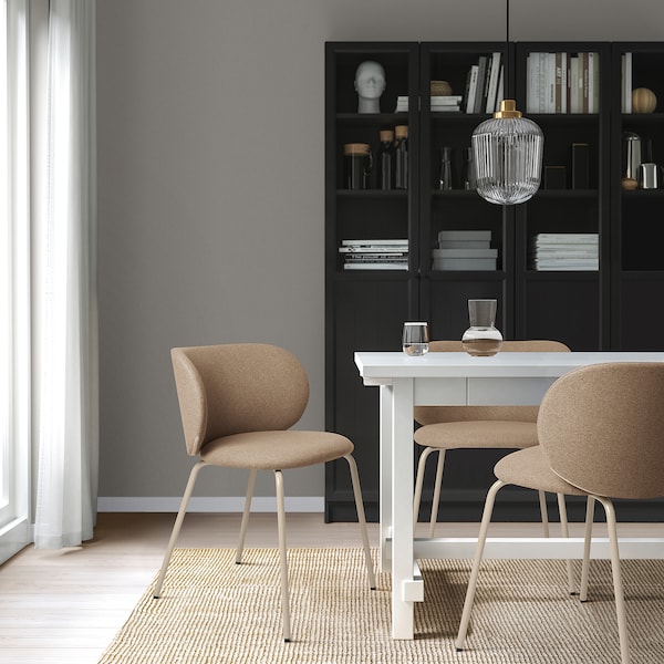 IKEA KRYLBO chair Tonerud Dark Beige, Ikea Ireland | 6254AQOJM