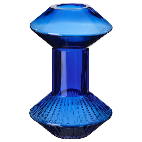 IKEA KRYPOXBÄR vase, blue, 9 ½ in, Ikea Ireland | 5674CBPTM