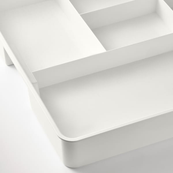 IKEA KUGGIS insert with 8 compartments, white, Ikea Ireland | 3894ODSUF