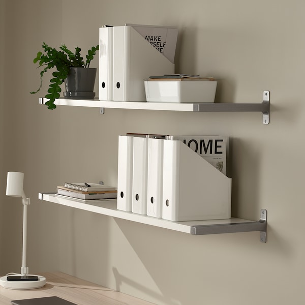 IKEA KUGGIS magazine file, white, 2 pack, Ikea Ireland | 4967FNEOS