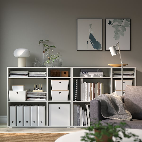 IKEA KUGGIS magazine file, white, 2 pack, Ikea Ireland | 4967FNEOS