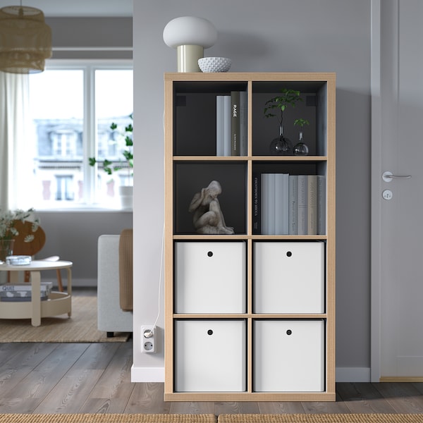 IKEA KUGGIS storage box with lid, white, 12 ½x12 ½x12 ½ in, Ikea Ireland | 7259QEJYD