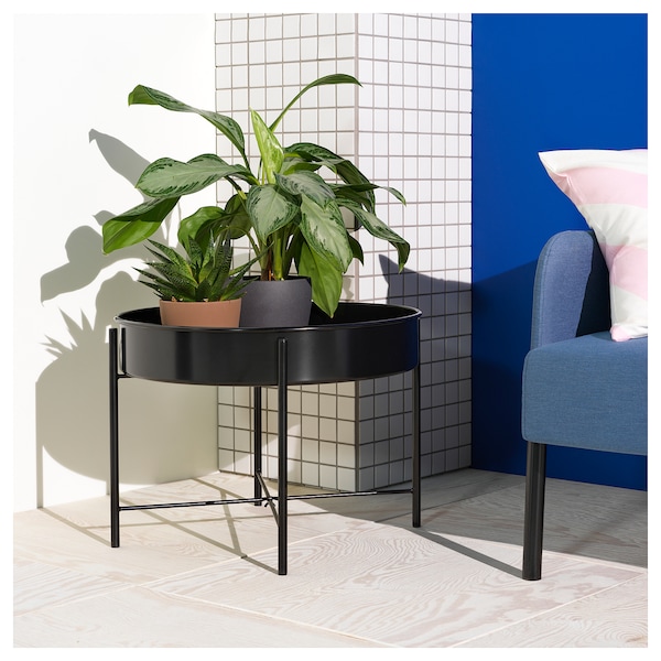 IKEA KULTURSKOG plant stand, 22 ¾ in Black, Ikea Ireland | 5428DFTNR